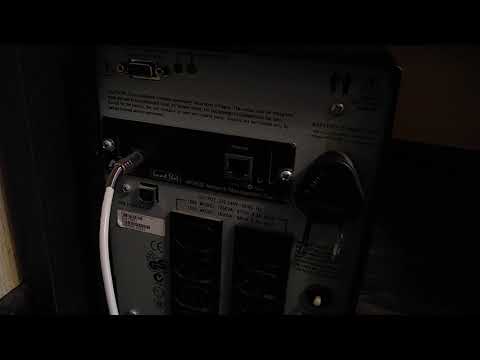 Сброс карты управления APC AP9630