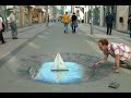 cool video of optical illusions, and chalk drawing.

music by
editors - munich

please tell me your opinion, and rate if you want

illusions:
00:15 - duck or rabbit?
00:20 - it looks like the lines aren't parallel, but they are.
00:35 - if you look to the center circle, it looks like the others are moving
00:40 - look to the black dot, then to moves with your head back and forward. it looks like the 