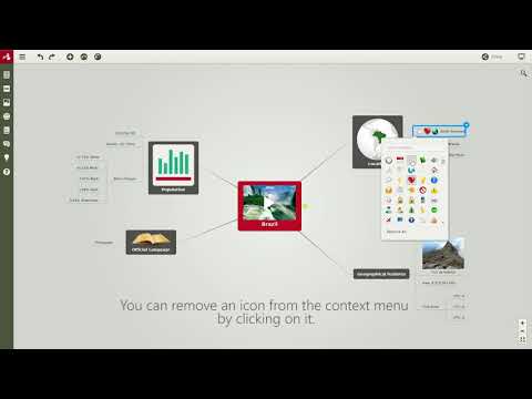 How to add icons to a mind map in
Mindomo