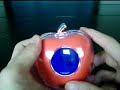 Apple Desktop Talking Alarm Clock Thermometer