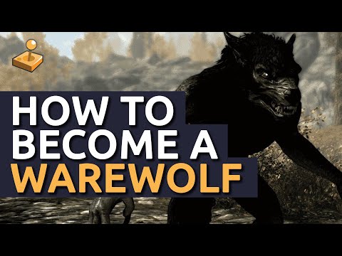 how to a werewolf in skyrim