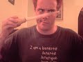 Crazy Mark singing a parody of Spice Girls's 2 Become 1