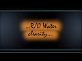 WaterClearity with R/O Water