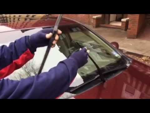 HOW TO replace HONDA ACCORD Windshield wiper blades