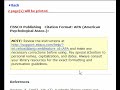 Creating a References List in APA Style - EBSCOhost