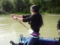 chick fishing sturgeon