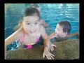 Yuli swims by himself - part 1
