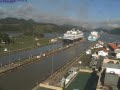 HAL Statendam in the Miraflores Locks, Panama Canal 9 November 2009