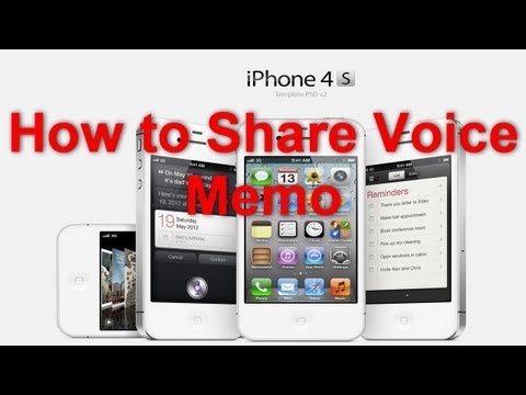 how to attach voice memo to email