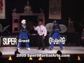Ashlee Grant v Ximena Cuellar - 13-14 girls point sparring (rd 1) - 2009 NBL Supergrands finals