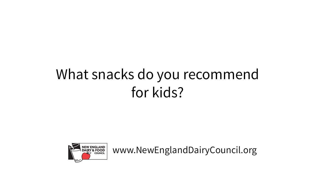 What Snacks Do You Recommend for Kids?