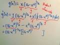 Finding Critical Numbers - Example 2 video
