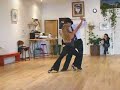 Roxanna and Fabian Belmonte sunday class demo Tangueria