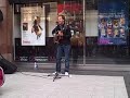 James Morrison busks in Birmingham UK's High Street in order to raise money for Birmingham City Centre Partnership's Alternative Giving Scheme. Video footage by The Birmingham Post. View the full story at birminghampost.net: tinyurl.com www.birminghampost.net