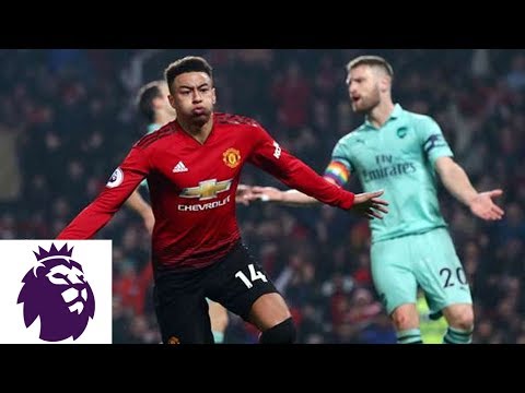Video: Arsenal, Man United exchange goals within two minutes | Premier League | NBC Sports