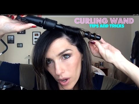 how to use the hair wand