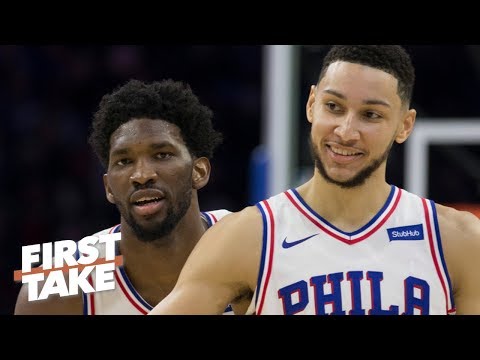 Video: Joel Embiid needs Ben Simmons 'to reach the pinnacle of greatness' - Stephen A. | First Take