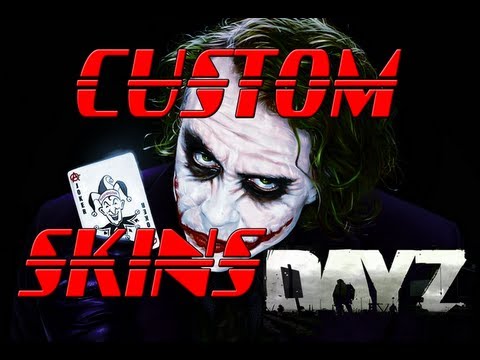 how to change day z skin