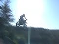 YZ125 Jump down hill