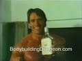 The Governator uses Jim Beam and pumps iron