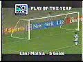 Clint Mathis scores 5 goals, metrostars vs Dallas