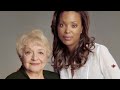 aisha tyler and photographer timothy greenfield-sanders shooting for the red cross psa campaign