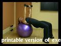 Swiss Ball Dumbbell Chest Exercises-Workout Explanation Swiss Ball Dumbbell Chest Exercises-Workout Explanation