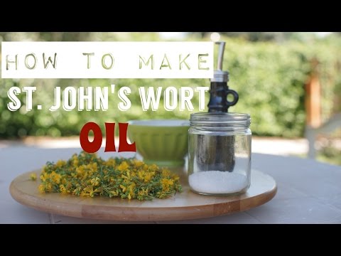 how to use st john's wort oil
