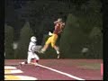 Incredible high school football catch.  Play of the year in high school football.