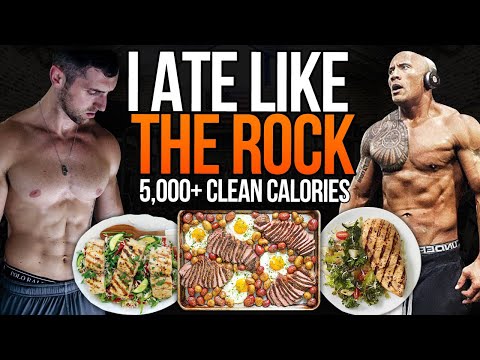 I Tried Dwayne "THE ROCK" Johnson's DIET... (IT SUCKED)