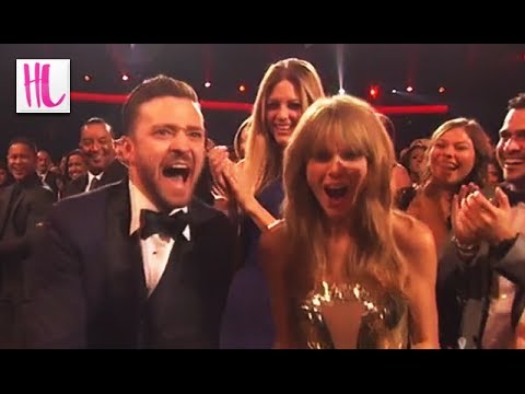 taylor - Taylor Swift wins 4 2013 American Music Awards and has an adorable fake freakout with Justin Timberlake as he wins an AMA as well. Subscribe! http://bit.ly/1...