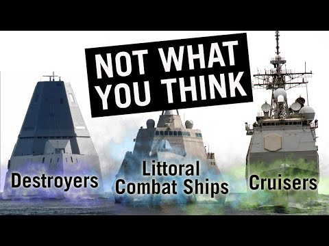 All Types of Warships Explained