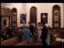 Danielle Losier Aaron Rother wedding - greeting guests