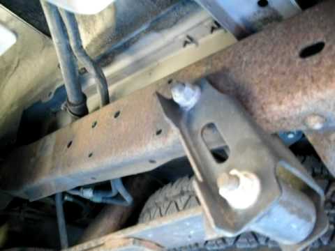 como levantar una ford chevrolet dodge con barras de torsion al frente y ballestas atras