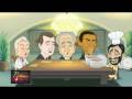 Das Perfekte Politiker-Dinner - Mahmud Ahmadinedschad, Barack Obama, Dmitri Medwedew, Schimon Peres, Uwe Fahrenkrog-Petersen, George Bush - aus 'Team Deutschland', NDR Fernsehen - 16:9 HD HighDef
