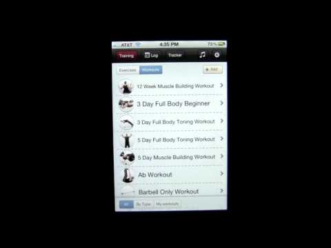 iphone fitness app - Subscribe: http://bit.ly/oIXKkE Official iPhone App Review Web Site: http://www.crazymikesapps.com iPhone App Download: http://bit.ly/IclfpL Cost: $0.99 (lim...