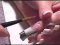 Long Sculptured Acrylic Nails