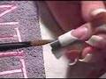 Long Sculptured Acrylic Nails