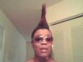 VENOM'S tutorial on HOW TO DO A PATTI LABELLE FAN MOHAWK part 1