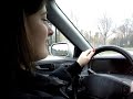 my sister driving my manual honda prelude for the first time