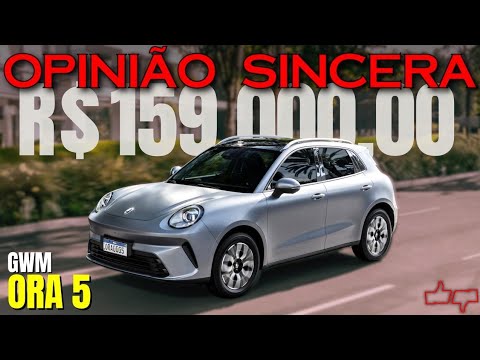 Novo GWM Ora 5: Melhor que Geely EX2, GM Spark e Aion UT? Lançamento carro elétrico. Preço avaliação