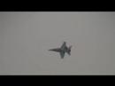 The East Coast F/A-18C Hornet demo piloted by Lt. Jason 