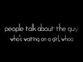 the script – The Man Who Can't Be Moved lyrics