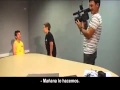 ميسي يهدي هدفه لطفل مغربي معاق