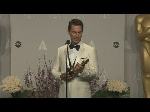 Oscars 2014 Winners Room: Matthew McConaughey on unexpected Best Actor win