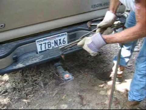 how to trailer hitch ball