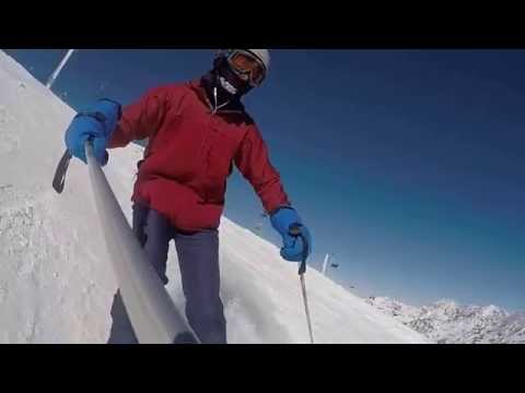 how to attach gopro to a ski pole