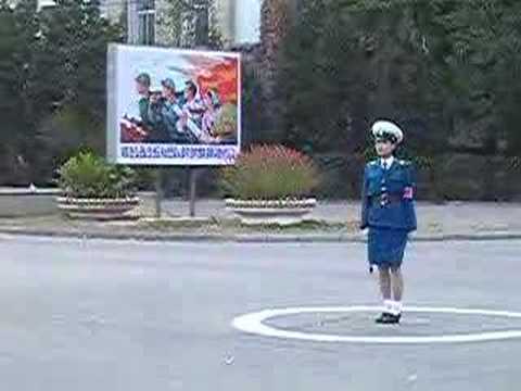 Pyongyang Traffic Cop