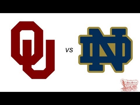 notre - This is an Oklahoma Sooners highlight video of the team playing the Notre Dame Fighting Irish on September 28th 2013. This game was played in South Bend, Ind...