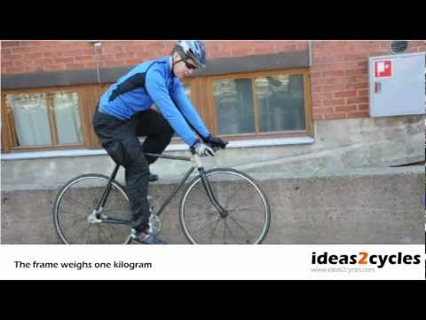 Rapid manufacturing of a custom bicycle frame